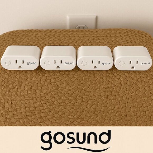 Gosund WiFi Smart Plug – Model WP6 (Set of 4, 2.4GHz) - Picture 1 of 6